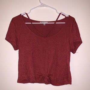 Charlotte Russe crop tee